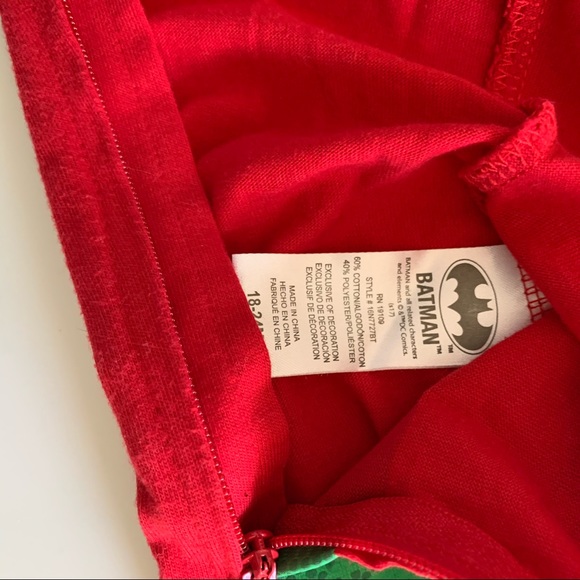 DC Comics Robin pjs with cape - Picture 8 of 8